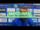 Nantes-Estac - ce qu'en pensent L'entraîneur de l'ESTAC Laurent Batlles et le joueur Oualid El Hajjam