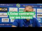 L'Estac contrariée par ses blessures