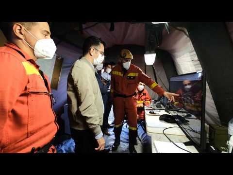 Spanish minister of presidency visits Advanced Command Post following eruption of La Palma's volcano