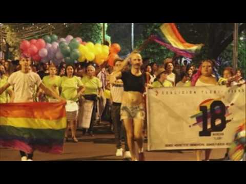 Members of LGBTQ+ community march in Paraguay to demand recognition of rights
