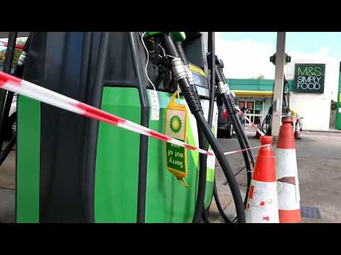 Petrol shortages at UK stations