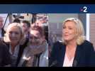 Marine Le Pen, triomphante
