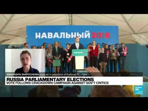 Russia parliamentary elections: Polls open as pro-Putin party seeks new majority