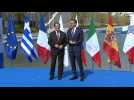 Southern EU leaders meet at Greek summit - Label : AFPTV - First images - Category : News