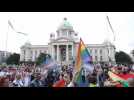 Thousands march in Belgrade's Pride Parade