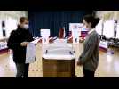 Russians vote on the first day of the Duma elections