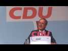Armin Laschet takes part in campaign rallies in northern Germany