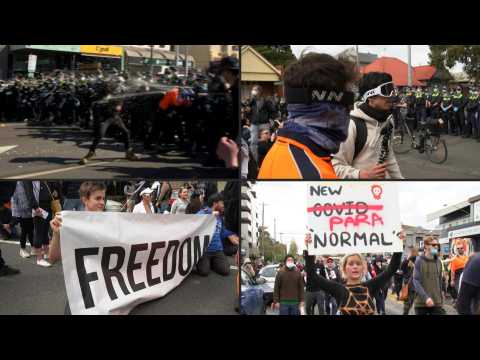 Australia: Pepper spray used on anti-lockdown protesters in Melbourne
