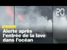 Canaries: Alerte aux gaz toxiques après l'entrée de la lave dans l'océan