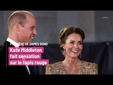 VIDEO : Kate Middelton fait sensation  la premire de James Bond.