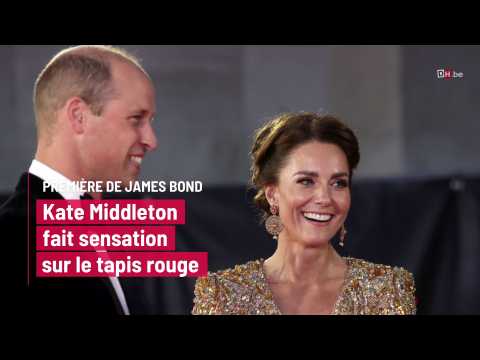 VIDEO : Kate Middelton fait sensation  la premire de James Bond
