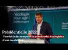 Présidentielle 2022: Yannick Jadot remporte la primaire des écologistes d'une courte tête