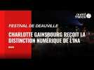 VIDÉO. Au Festival de Deauville, Charlotte Gainsbourg distinguée