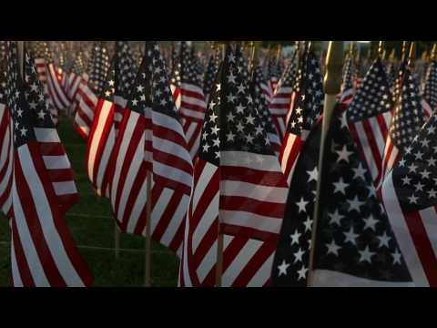 2,977 American flags on display for 9/11 20th Anniversary