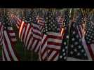 2,977 American flags on display for 9/11 20th Anniversary