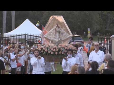 Devotees celebrate 60th anniversary of arrival of the Our Lady of Charity statue to Miami