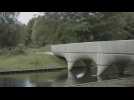 Pays-Bas : le plus long pont cycliste en béton du monde réalisé en impression 3D