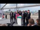 Inauguration du port de Calais : des cornes de brume résonnent