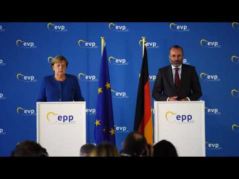 The European People's Party holds a meeting in Berlin