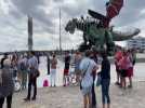 Inauguration du port avec les Calaisiens