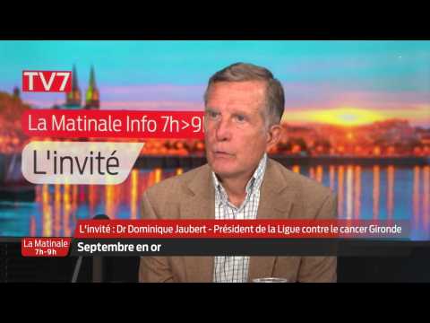 La Matinale | L'invité | Dr Dominique Jaubert, président de la Ligue contre le cancer Gironde