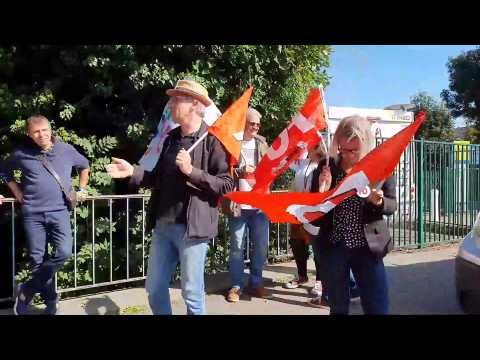 Manifestation des enseignants de l'Eure