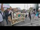 Indian environmentalists protest against climate change