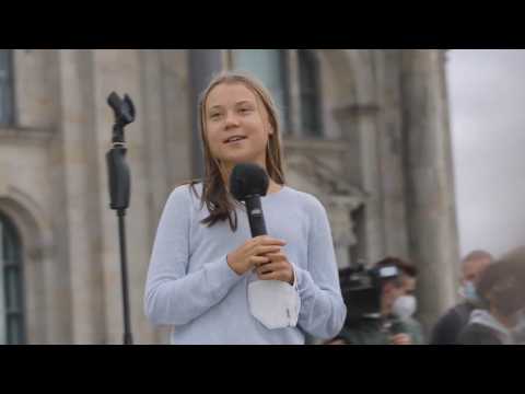 Greta Thunberg encourages the Germans to vote