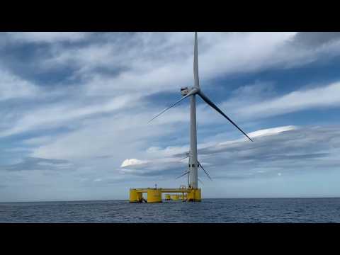 Windfloat Atlantic, the world's first semi-submersible floating wind farm