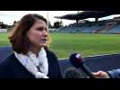 Villeneuve-d'Ascq : en visite au Stadium ce jeudi, la ministre des Sports s'est exprimée sur les incidents qui ont marqué le derby Lens-Lille samedi.