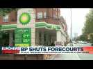 Oil giant BP temporarily closes forecourts in Britain due to shortage of lorry drivers