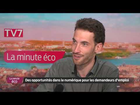 La minute éco | Des opportunités dans le numérique pour les demandeurs d'emploi | Mercredi 22 sept.