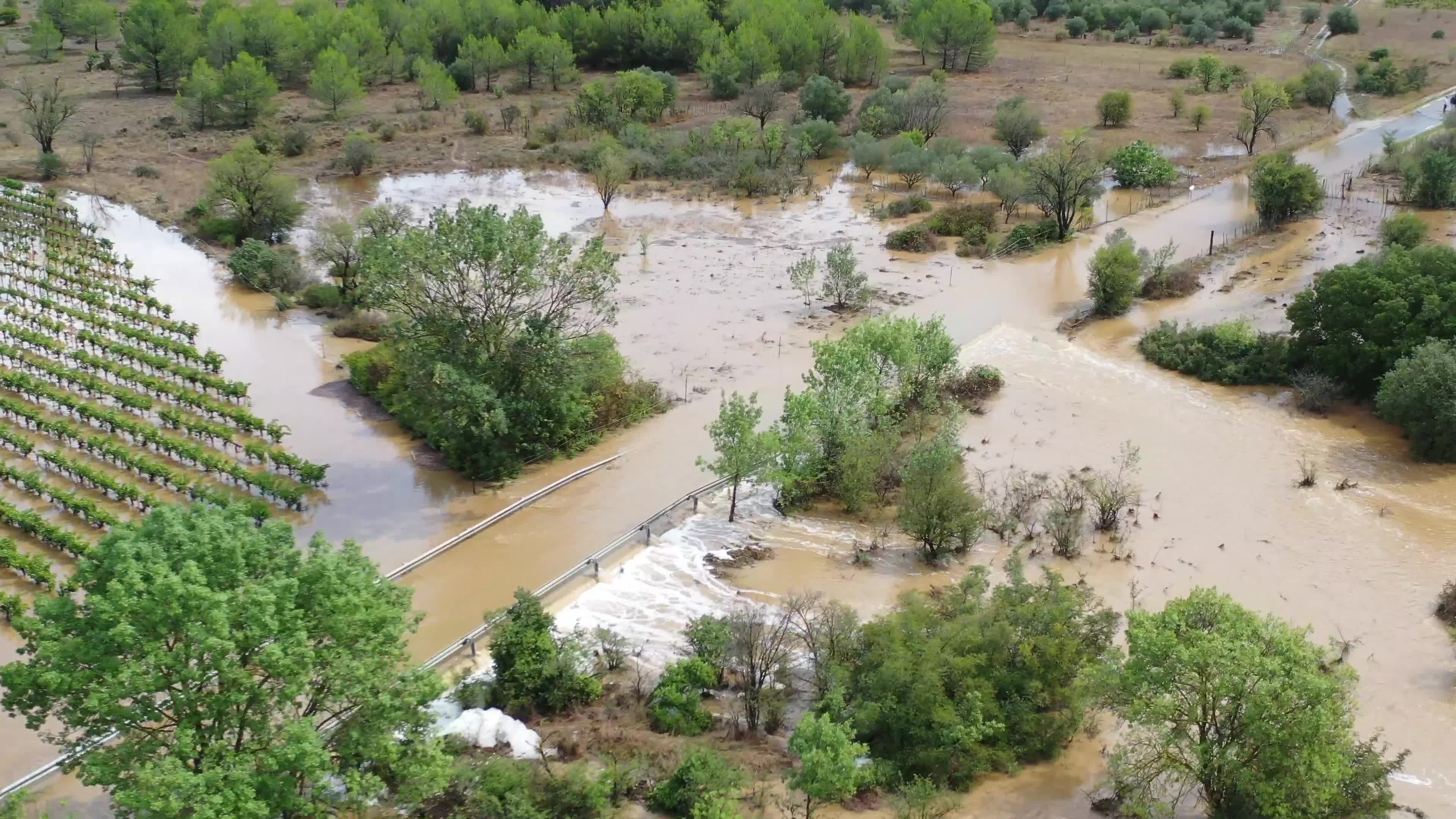 Inondations dans le Gard (Midi Libre)
