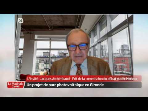 La Matinale | L'invité | Jacques Archimbaud, président de la commission du débat public Horizéo