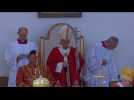 Pope Francis participates in Byzantine Divine Liturgy in Presov