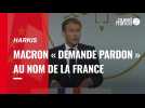 VIDÉO. Emmanuel Macron « demande pardon » aux harkis au nom de la France