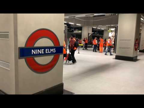London tube opens first extension in 21st century