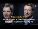 Présidentielle 2022 : Yannick Jadot et Sandrine Rousseau en tête de la primaire de EELV