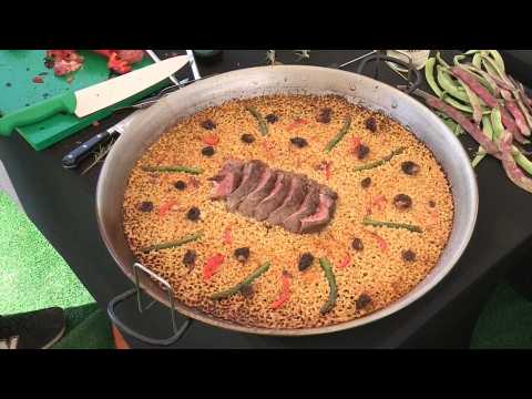 Paella competition in Valencia on dish's international day