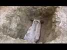 Arras: deux nouvelles tombes trouvées lors des fouilles de la rue Auphelle