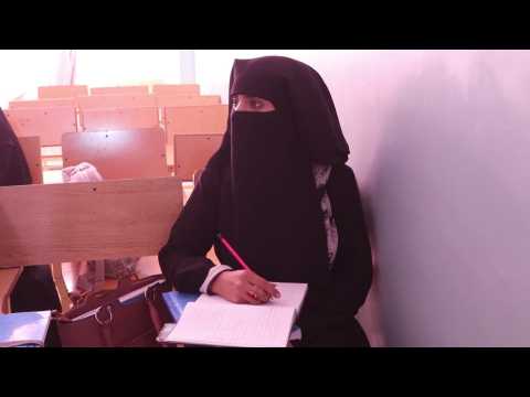 University in Kandahar has its classes separated by gender