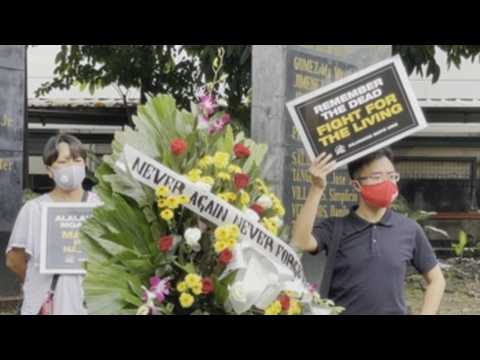 Human rights advocates honor victims of Marcos era Martial Law