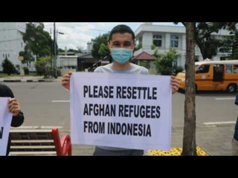 Afghan refugees in Indonesia call for justice, expedited resettlement