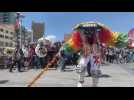 Bolivian dancers unite in La Paz to claim the origin of the caporal
