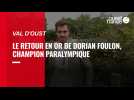 EN IMAGES. Jeux paralympiques : le retour en or de Dorian Foulon dans le Morbihan