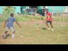 Liberian children follow passion on street soccer field