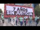 Mexicans demand justice on 7th anniversary of student abduction