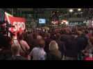 Germany: SPD supporters cheer razor thin lead in post-Merkel election