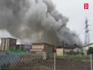 Risques toxiques à Pamiers : important incendie en cours chez Aubert & Duval