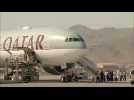 Second passenger flight since US withdrawal awaits Kabul airport take-off
